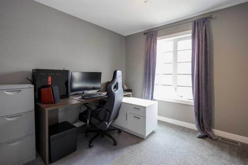 112 Eastpointe Drive, Blackfalds, AB - Indoor Photo Showing Office