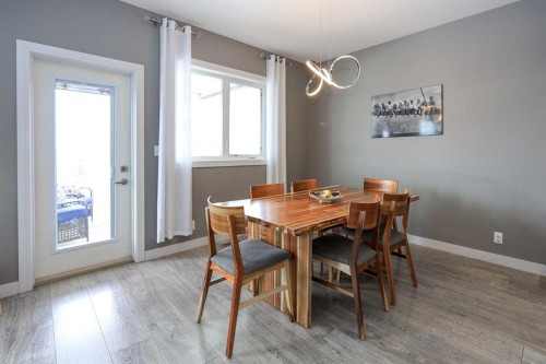 112 Eastpointe Drive, Blackfalds, AB - Indoor Photo Showing Dining Room
