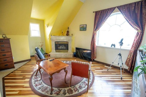 36067-42 Range Road Range, Rural Red Deer County, AB - Indoor With Fireplace