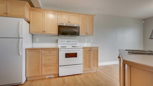 14 Arnold Close, Red Deer, AB - Indoor Photo Showing Kitchen With Double Sink