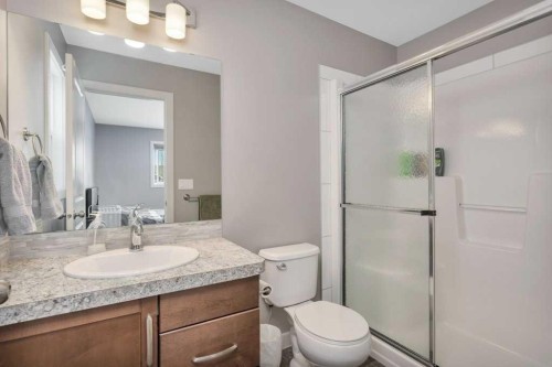 14 Cascade Street, Blackfalds, AB - Indoor Photo Showing Bathroom
