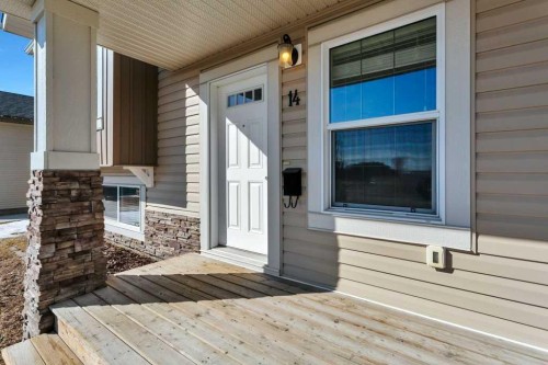 14 Cascade Street, Blackfalds, AB - Outdoor With Deck Patio Veranda With Exterior