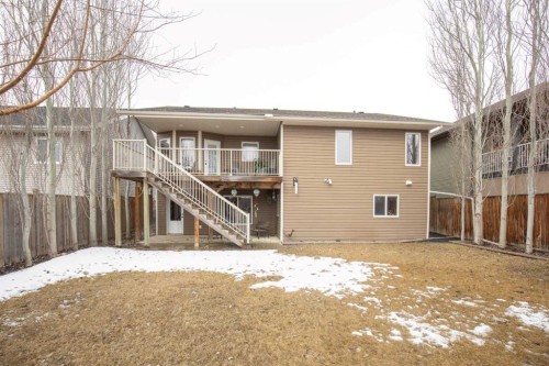 45 Emily Crescent, Lacombe, AB - Outdoor With Exterior