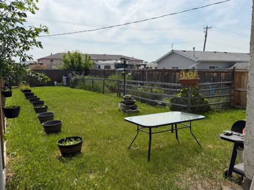 6403A 49 Avenue, Camrose, AB - Outdoor With Backyard