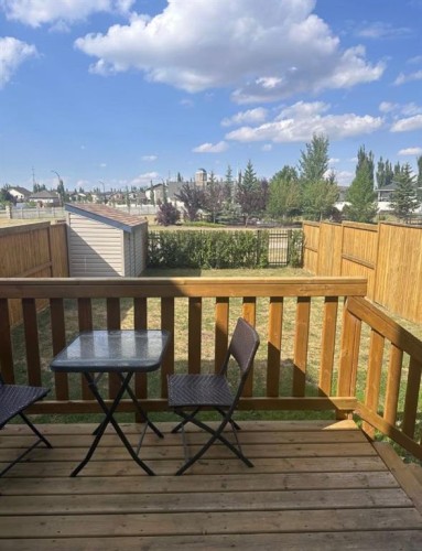 6 Van Slyke Way, Red Deer, AB - Outdoor With Deck Patio Veranda