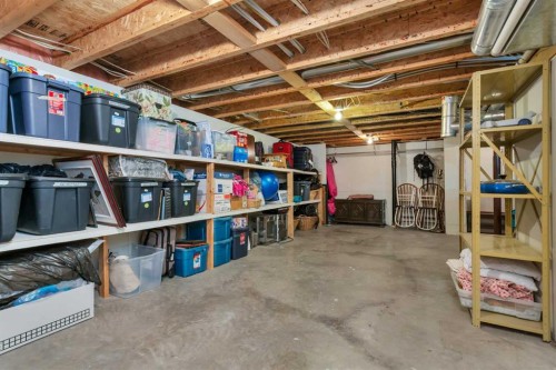 49 Coventry Lane, Lacombe, AB - Indoor Photo Showing Basement