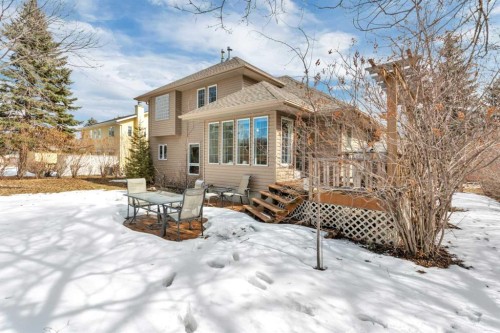 49 Coventry Lane, Lacombe, AB - Outdoor With Deck Patio Veranda