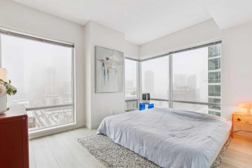 1401-215 13 Avenue Sw, Calgary, AB - Indoor Photo Showing Bedroom