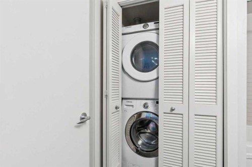1401-215 13 Avenue Sw, Calgary, AB - Indoor Photo Showing Laundry Room