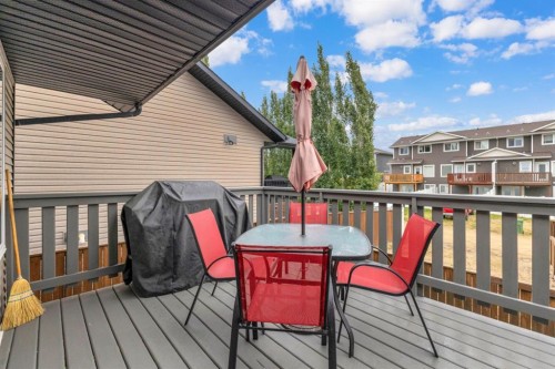 43 Stephenson Crescent, Red Deer, AB - Outdoor With Deck Patio Veranda With Exterior