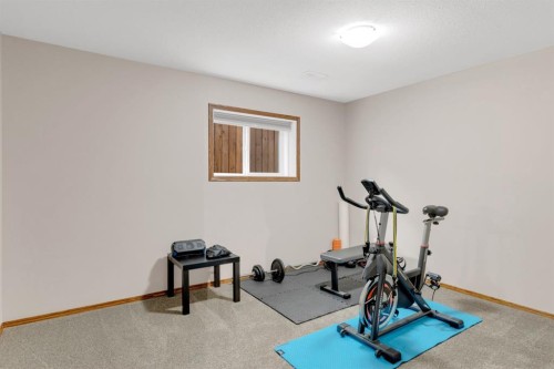 43 Stephenson Crescent, Red Deer, AB - Indoor Photo Showing Gym Room