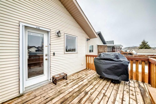 633 Lancaster Drive, Red Deer, AB - Outdoor With Deck Patio Veranda With Exterior