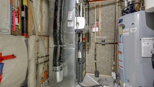 42 Eastpointe, Blackfalds, AB - Indoor Photo Showing Basement