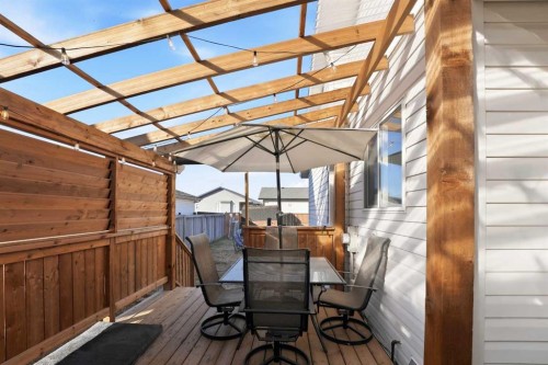 28 Parkside Crescent, Blackfalds, AB - Outdoor With Deck Patio Veranda With Exterior