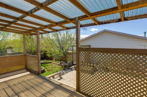 68 Herder Drive, Sylvan Lake, AB - Outdoor With Deck Patio Veranda