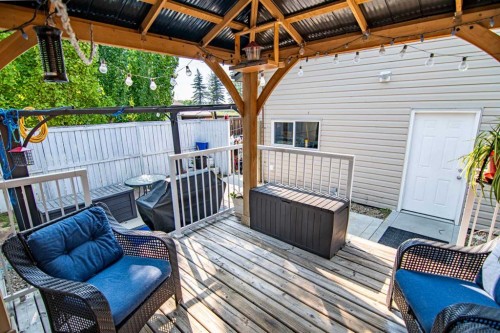 172 Ibbotson Close, Red Deer, AB - Outdoor With Deck Patio Veranda With Exterior
