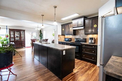 172 Ibbotson Close, Red Deer, AB - Indoor Photo Showing Kitchen With Upgraded Kitchen