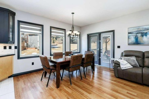 6 Cranna Place, Lacombe, AB - Indoor Photo Showing Dining Room