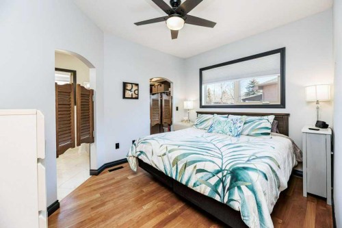 6 Cranna Place, Lacombe, AB - Indoor Photo Showing Bedroom