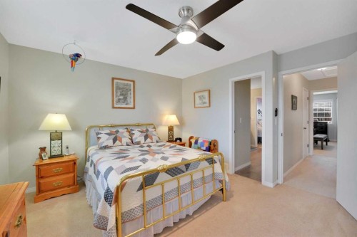 47 Abel Close, Red Deer, AB - Indoor Photo Showing Bedroom