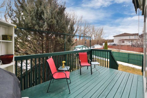 47 Abel Close, Red Deer, AB - Outdoor With Deck Patio Veranda With Exterior