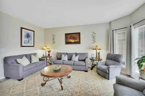 47 Abel Close, Red Deer, AB - Indoor Photo Showing Living Room