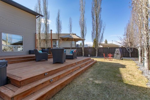 55 Kind Close, Red Deer, AB - Outdoor With Deck Patio Veranda With Exterior