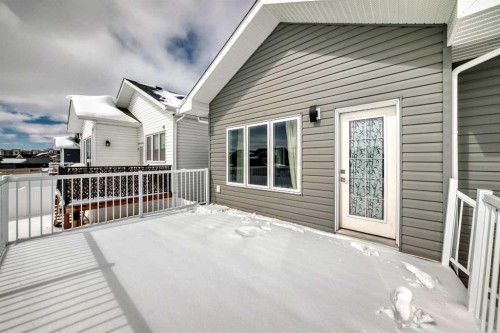 99 Livingston Close, Red Deer, AB - Outdoor With Deck Patio Veranda With Exterior