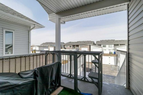 52 Evergreen Way, Red Deer, AB - Outdoor With Deck Patio Veranda With Exterior