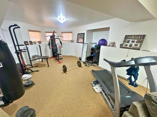 2 Dalton Close, Red Deer, AB - Indoor Photo Showing Gym Room