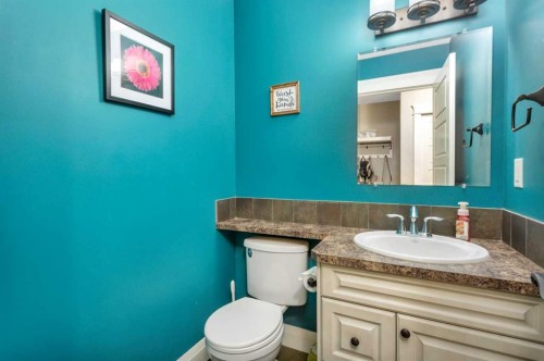 17 Coachill Street, Blackfalds, AB - Indoor Photo Showing Bathroom