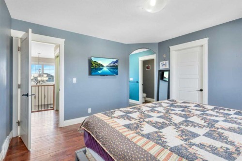 17 Coachill Street, Blackfalds, AB - Indoor Photo Showing Bedroom