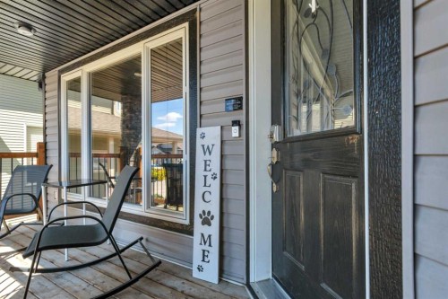17 Coachill Street, Blackfalds, AB - Outdoor With Deck Patio Veranda With Exterior