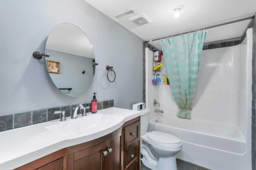 17 Coachill Street, Blackfalds, AB - Indoor Photo Showing Bathroom