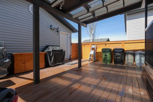 4410 75 Street, Camrose, AB - Outdoor With Deck Patio Veranda With Exterior