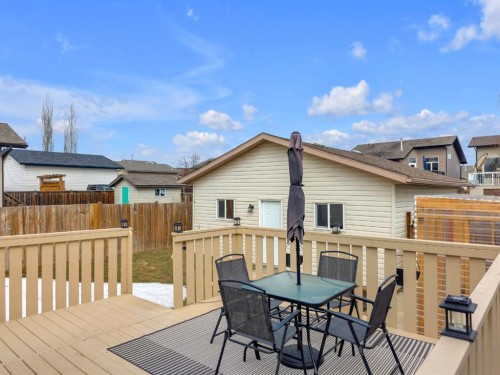 56 Wilkinson Circle, Sylvan Lake, AB - Outdoor With Deck Patio Veranda With Exterior