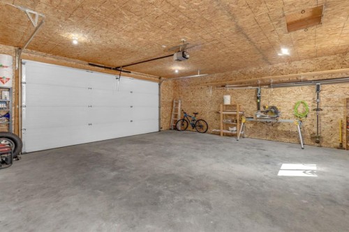 56 Wilkinson Circle, Sylvan Lake, AB - Indoor Photo Showing Garage
