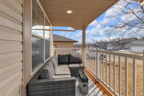 56 Wilkinson Circle, Sylvan Lake, AB - Outdoor With Deck Patio Veranda With Exterior
