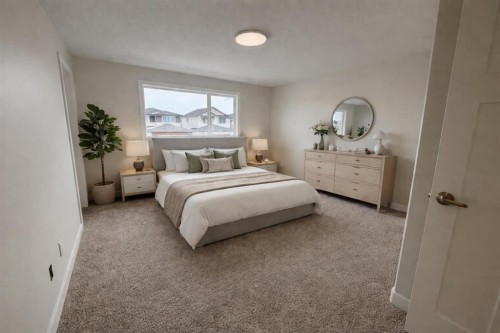 52 Emmett Crescent, Red Deer, AB - Indoor Photo Showing Bedroom
