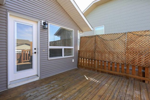 85 Cedar Crescent, Blackfalds, AB - Outdoor With Deck Patio Veranda With Exterior
