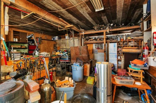 6749 59 Avenue, Red Deer, AB - Indoor Photo Showing Basement