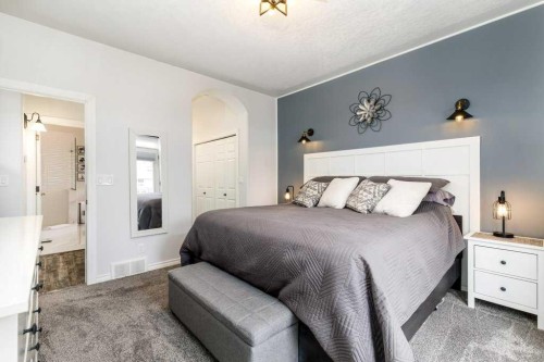 134 Langford Crescent, Red Deer, AB - Indoor Photo Showing Bedroom