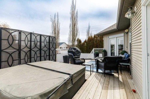 134 Langford Crescent, Red Deer, AB - Outdoor With Deck Patio Veranda With Exterior