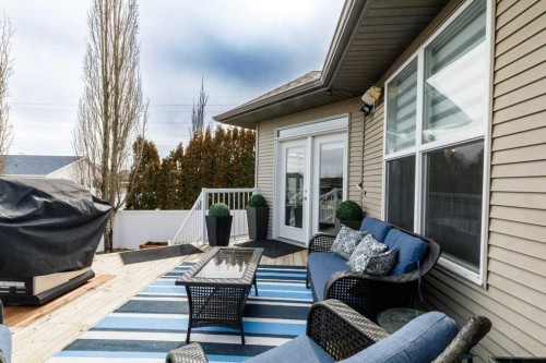 134 Langford Crescent, Red Deer, AB - Outdoor With Deck Patio Veranda With Exterior