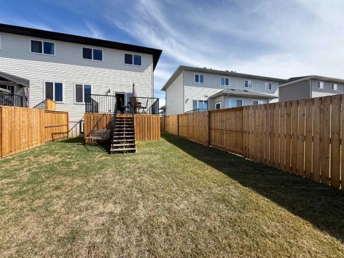 26 Athens Place, Blackfalds, AB - Outdoor With Deck Patio Veranda With Exterior