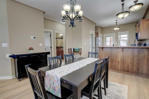 82 Harvest Close, Penhold, AB - Indoor Photo Showing Dining Room