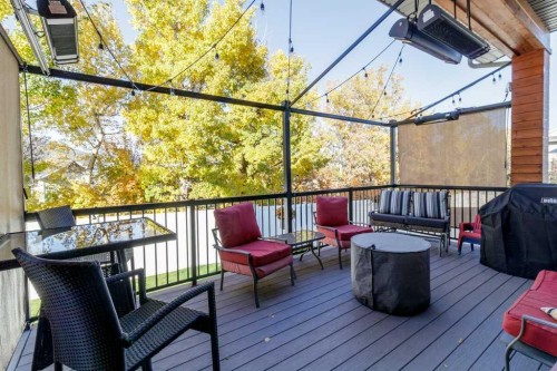 41 Cole Way, Sylvan Lake, AB - Outdoor With Deck Patio Veranda With Exterior