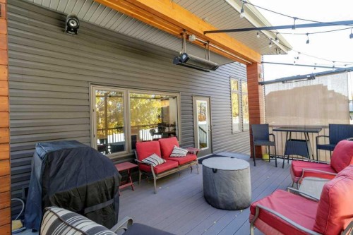41 Cole Way, Sylvan Lake, AB - Outdoor With Deck Patio Veranda With Exterior