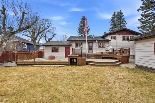 3919 43 Avenue, Red Deer, AB - Outdoor With Deck Patio Veranda