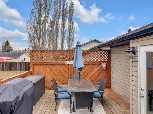 26 Mckinlay Crescent, Lacombe, AB - Outdoor With Deck Patio Veranda With Exterior